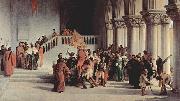 Francesco Hayez Die Befreiung Vittor Pisani's aus dem Kerker oil painting